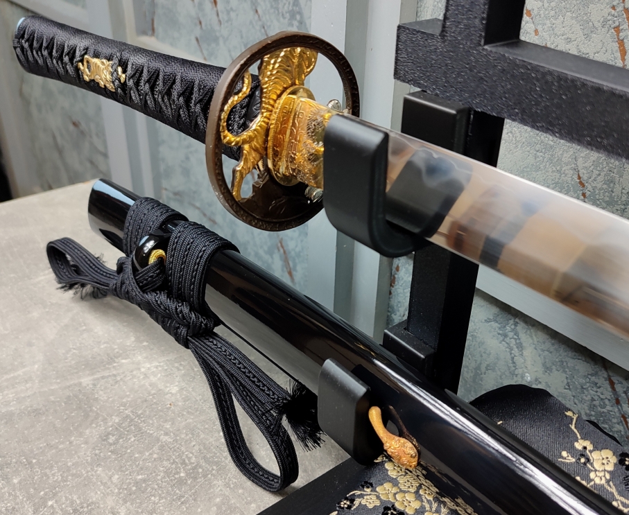 Munenori San-mai Tiger Katana - miecz samurajski