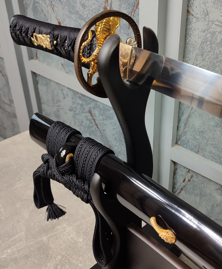 Munenori San-mai Tiger Wakizashi - miecz samurajski