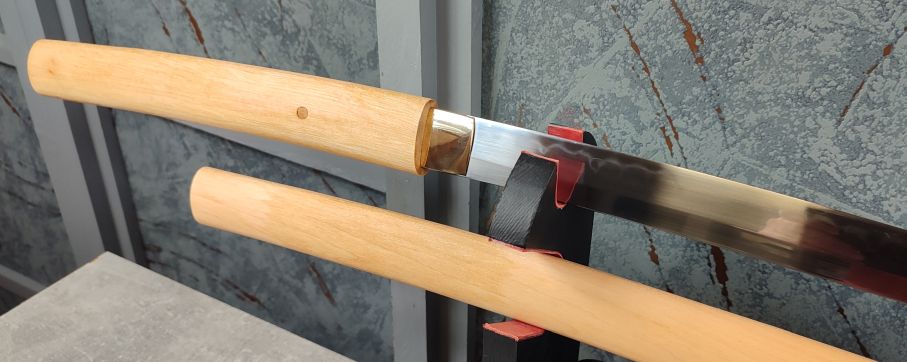 Munenori Shirasaya San-mai Katana - miecz samurajski