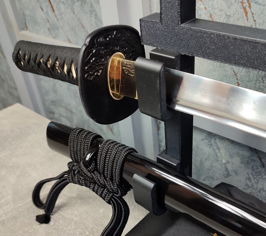 Kojiro Water Dragon Wakizashi with bo-hi - miecz samurajski