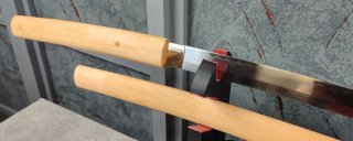 Munenori Shirasaya San-mai Katana - miecz samurajski