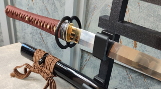 Kojiro Musashi Katana brown - miecz samurajski